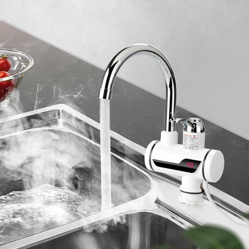 Instant electric heating faucet