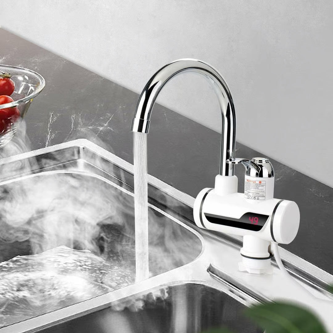 Instant electric heating faucet