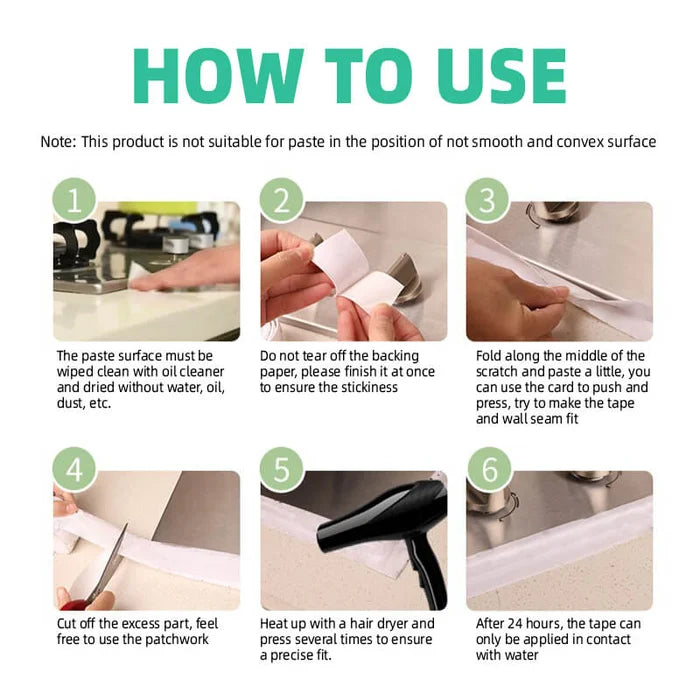 Waterproof Sealing Strip for Lasting Surface Protection