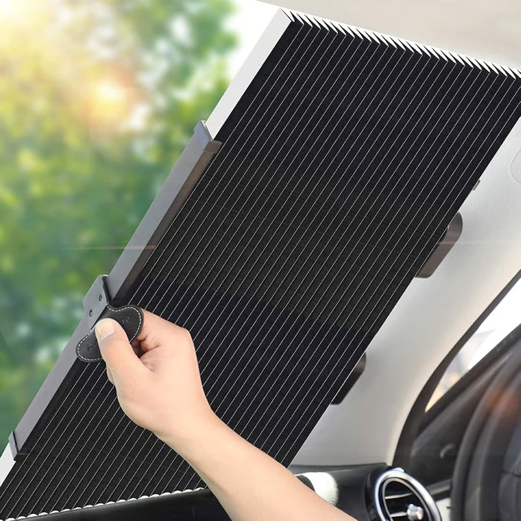 Retractable Window Roller Sunshade