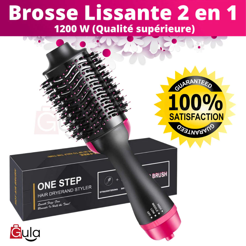 Black One-Step Hair Dryer