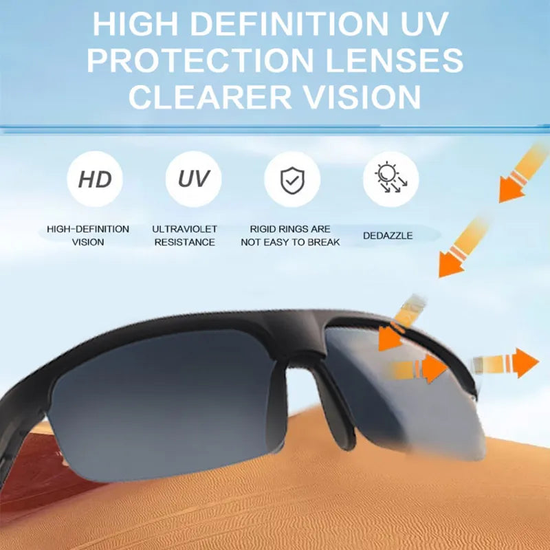 Smart Sunglasses with Bluetooth Headphones