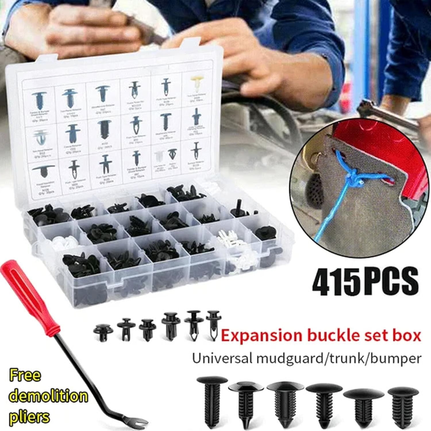 Car Fastener Box Set