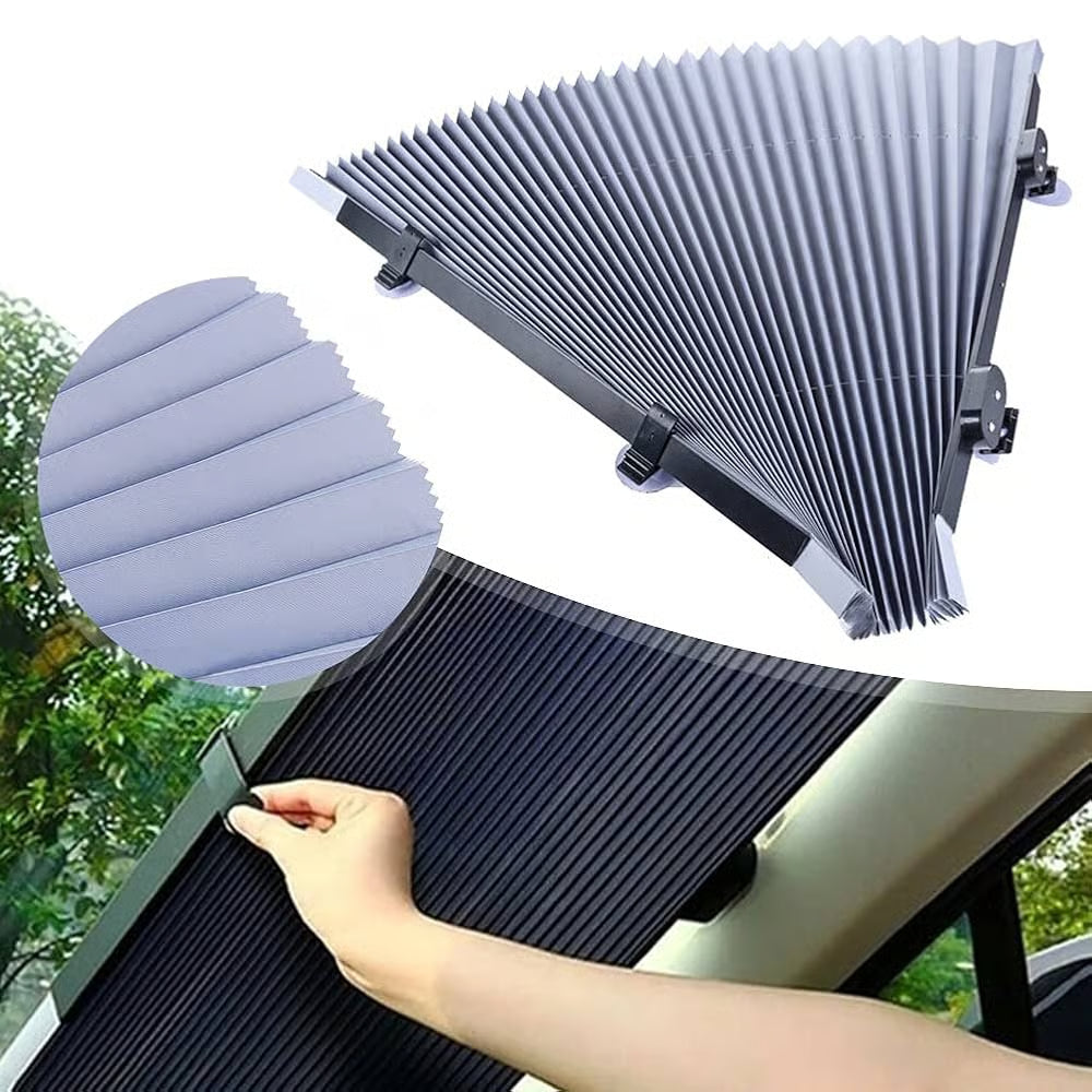 Retractable Window Roller Sunshade