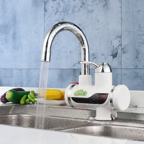 Instant electric heating faucet