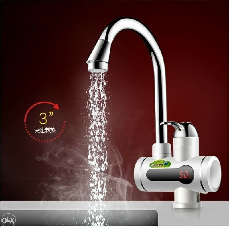 Instant electric heating faucet